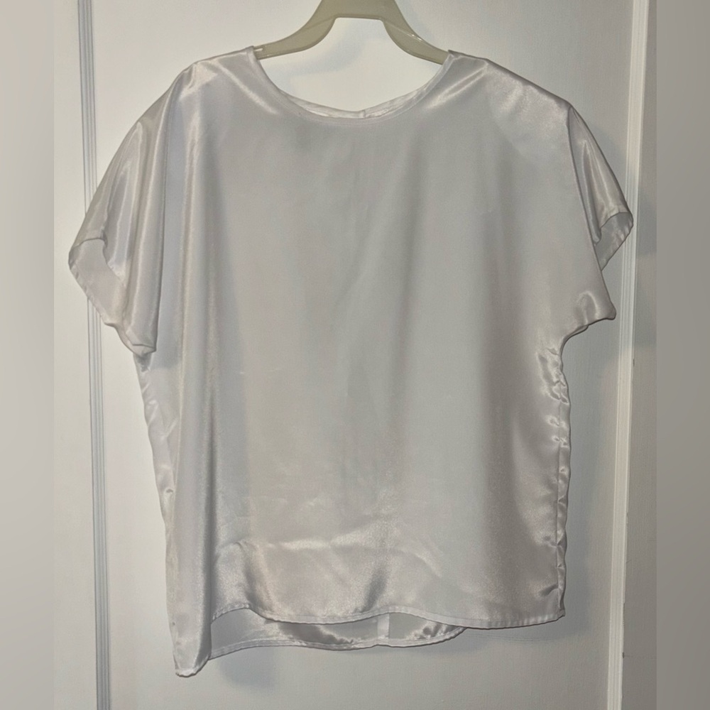 Christie & Jill White Top